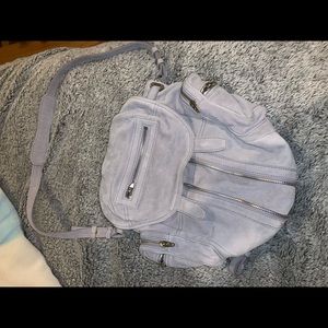 [REAL] ALEXANDER WANG LAVENDER SUEDE BACKPACK